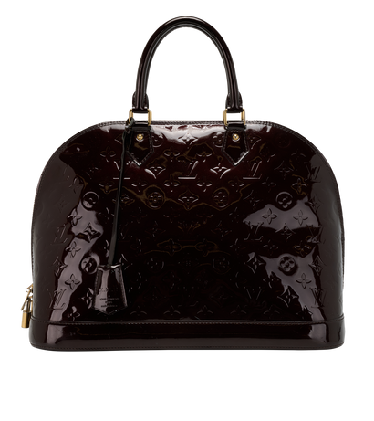 Alma GM, &pound;595, Handbags, Burgundy, Vachetta Leather, Front view